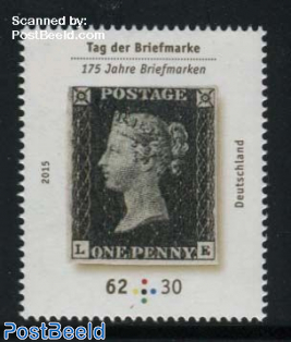 Stamp Day, Penny Black 1v