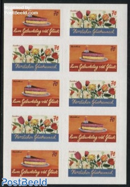 Greeting Stamps s-a booklet