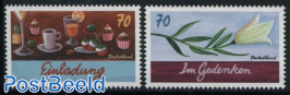 Greeting Stamps 2v