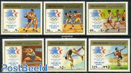 Olympic Games Los Angeles 6v