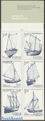 Ships 6v in booklet