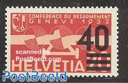 Airmail overprint 1v