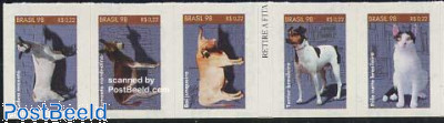 Domestic animals 5v s-a