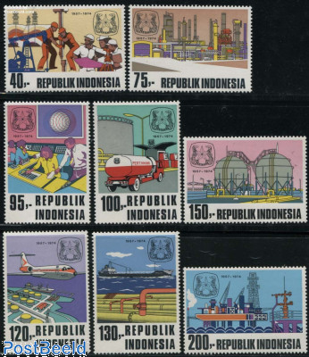 National oil industry 8v