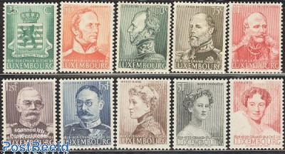 Prophila Collection Lussemburgo 1107-1110 (Completa Edizione) MNH
