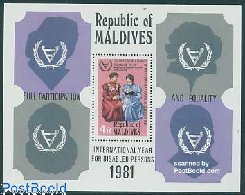 Int. year of disabled people s/s