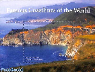 Famous coastlines s/s