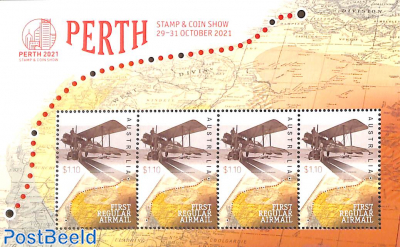 Perth Stamp & Coin show s/s