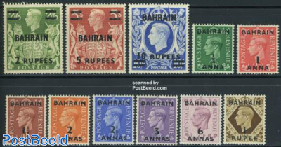Definitives 11, Overprints on UK stamps