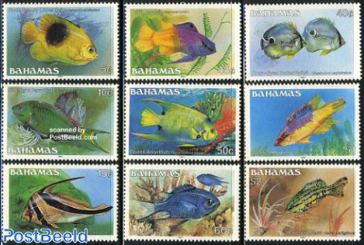Fish 9v, with year 1987 (see also 1986,1990 issues