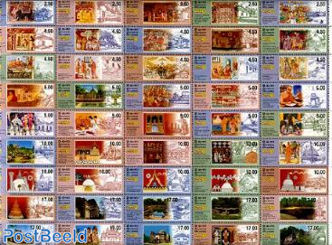 2550th Anniv. of Buddha Jayanthi Vesak 50v sheet