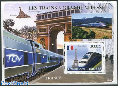 High speed trains s/s, France