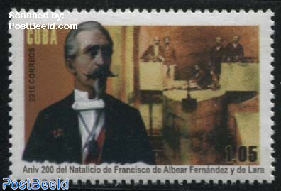 Francisco de Albear Fernandez y de Lara 1v