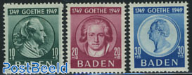 Baden, Goethe 3v