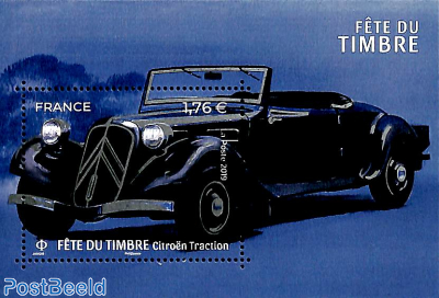 Citroën Traction Avant, fete du timbre s/s