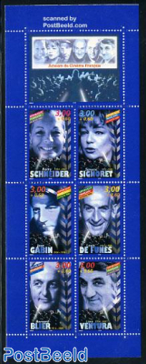 Film stars 6v in booklet