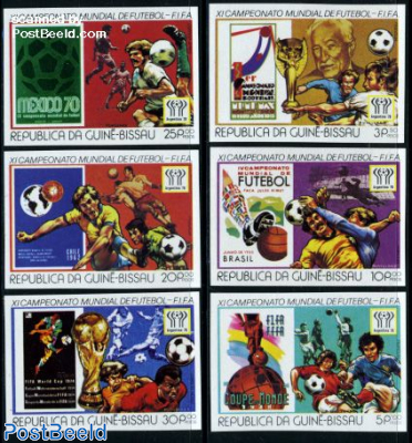 World Cup Football 6v imperforated