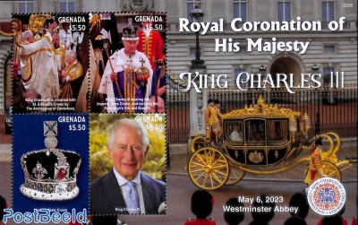 Coronation of King Charles III 4v m/s