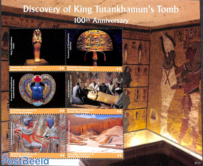 Discovery of King Tutankhamun's Tomb 6v m/s