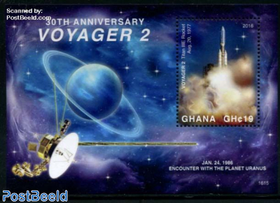 Voyager 2 Anniversary s/s
