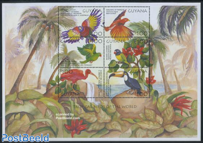 Tropical birds 6v m/s