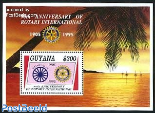 90 years Rotary int. s/s