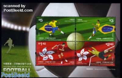 Football s/s, joint issue Brazil