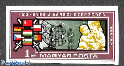 Warsaw pact 1v imperforated