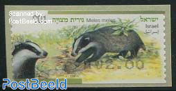 Automat stamp, Badger 1v (face value may vary)