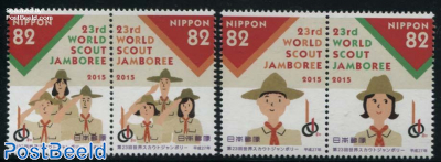 World Scout Jamboree 4v (2x[:])