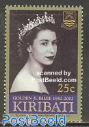 Golden jubilee Elizabeth II 1v
