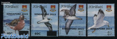 Singapore 2015 Overprints 4v
