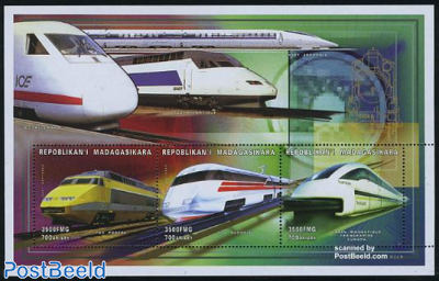 Trains 3v m/s, TGV postal