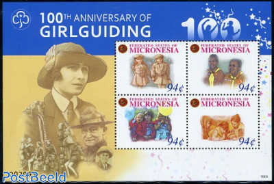 100 Years Girl Guides 4v m/s
