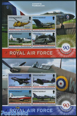 90 Years Royal Air Force 8v (2 m/s)