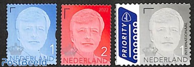 Definitives 3v, with year 2022