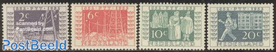 Stamp centenary 4v