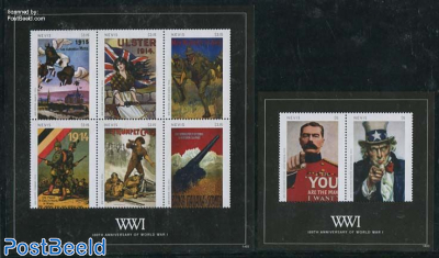 World War I, Poster art 2 s/s