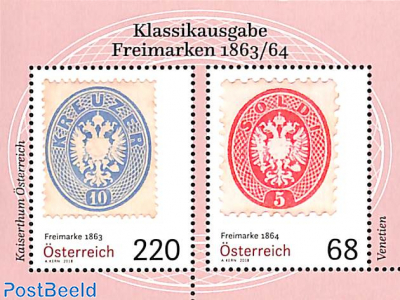 Stamps of 1863/64 s/s
