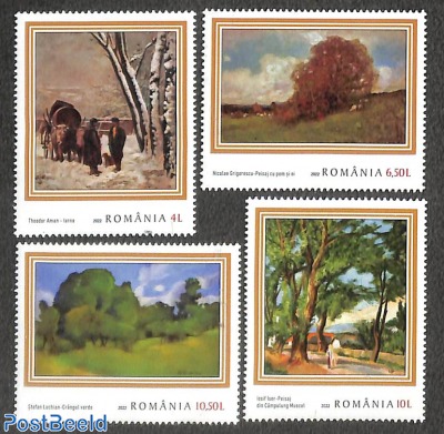 Seasons in paintings 4v