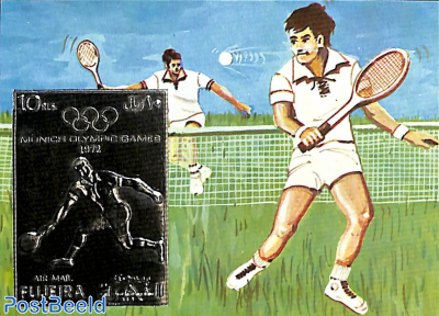 Olympic games, Tennis s/s, silver