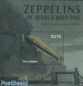 Zeppelins of World War I s/s