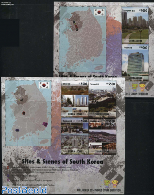 Sites & Scenes of South Korea 2 s/s