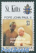 Pope John Paul II & Nelson Mandela 1v