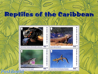 Reptiles of the Caribbean 4v m/s