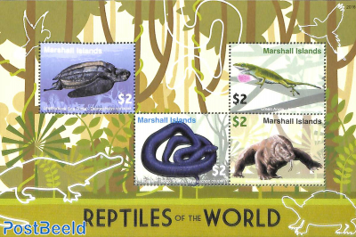 Reptiles of the world 4v m/s