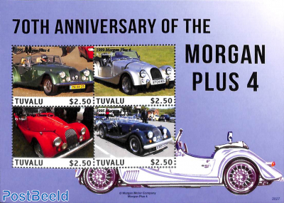 70 years Morgan Plus 4, 4v m/s