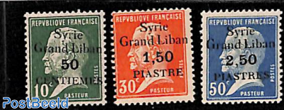 Louis Pasteur 3v