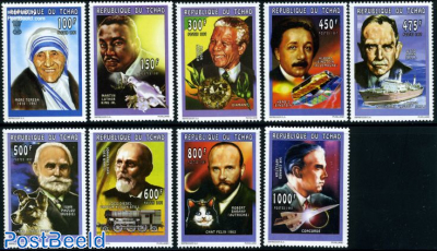 Nobel Prize Winners 9v