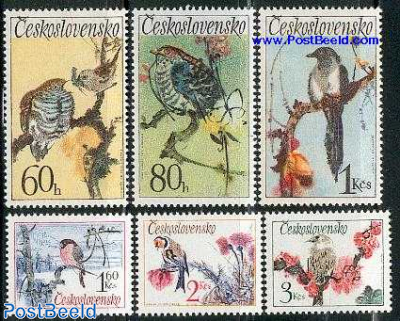 Singing birds 6v